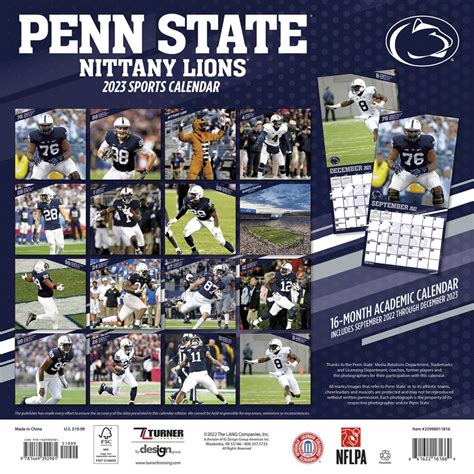 Penn state 2023-24 calendar - Penn State Nittany Lions. Having trouble viewing this document? Install the latest free Adobe Acrobat Reader and use the download link below. Download 2023 Penn State Numerical Roster (PDF) View ...
